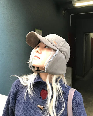 Flight fur cap