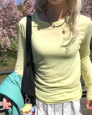 Colorful Tencel T-shirt