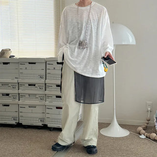 Slub Long T-shirt