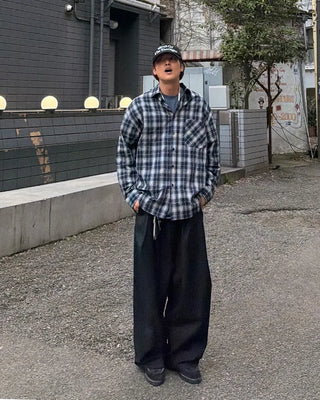 Pocket check shirt