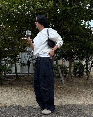 Piping sweatshirt
