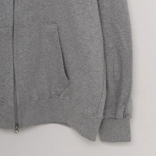 (Unisex) Plain Zip Hoodie
