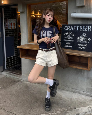 86 Numbering Slim T-Shirt