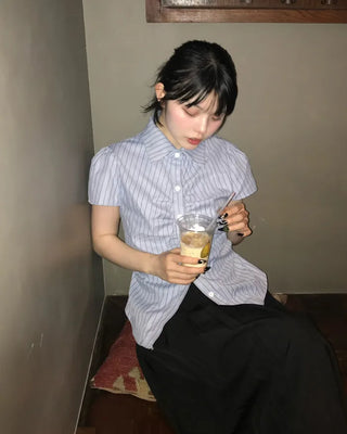 Cap sleeve shirt