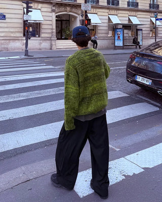 Multicolor Mix Knit Pullover