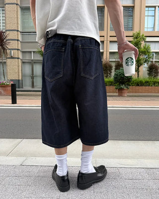 Selvedge Bermuda shorts