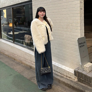 Maxi Wide Denim Pants