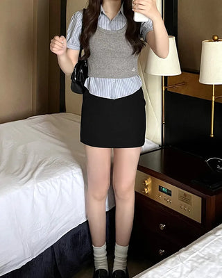Best Layered Half-Sleeve Shirt