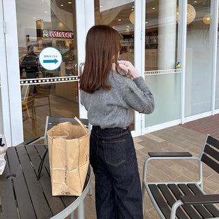 Ribbon Round Cardigan