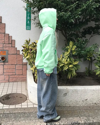 Vintage Washed Denim Pants