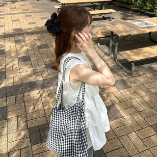 Checkered eco bag