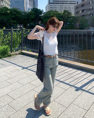 Flower punching belt