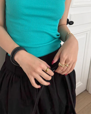 Double line ring