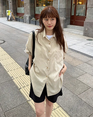 Flared Bermuda shorts