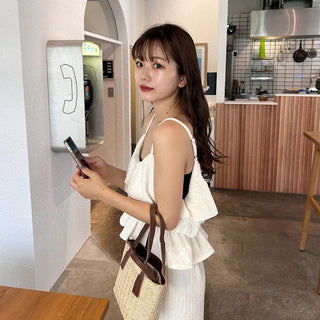 Rattan Shoulder Bag