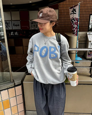 (Unisex) POBA Washing Sweatshirt