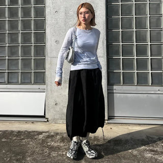 Understring medium elastic skirt