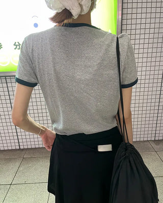 Two-tone ringer T-shirt