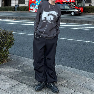 (Unisex) Printed Long-Sleeve T-Shirt