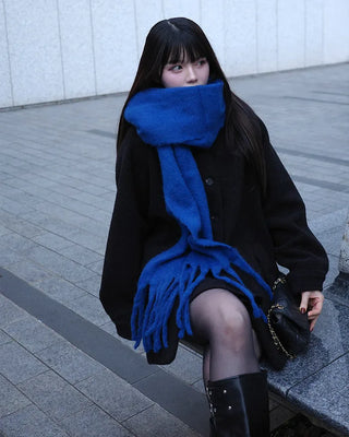 Back-slit half coat
