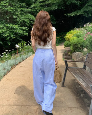 Striped Easy Pants
