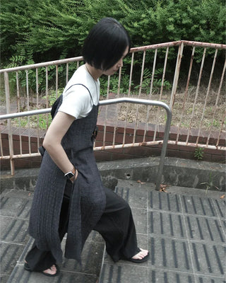 Layered long dress