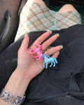 Vivid Horse Keyring