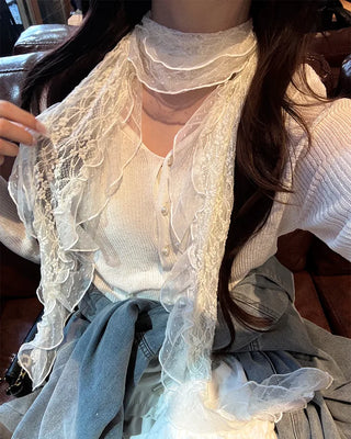 Lace scarf
