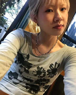 Flower Print Slim Fit T-Shirt
