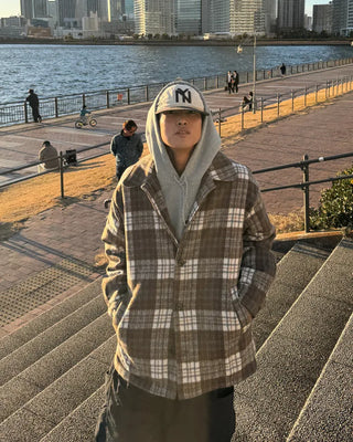 Vintage check jacket
