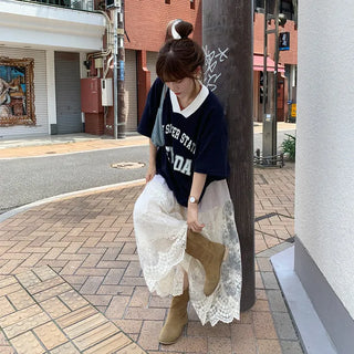 Loose sporty T-shirt