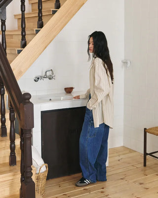 [3rd Re-release] (ORIGINAL) Authentic Carpenter Denim Pants (medium blue)