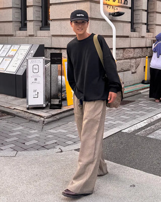 Washed plain oversized sweatshirt