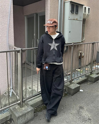 Leopard Star Hooded Parka