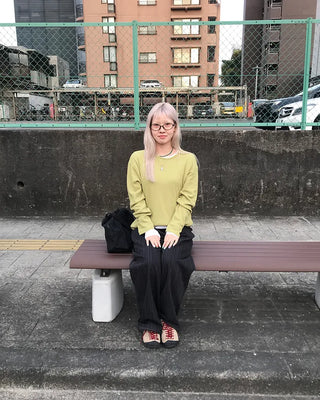 Waffle Crop Long Sleeve