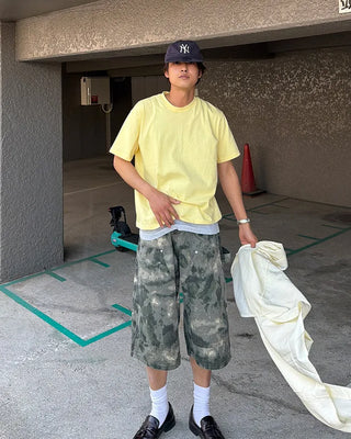 Camo Carpenter Shorts