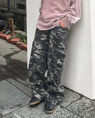 Camouflage cargo pants