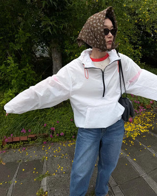 UV-cut summer zip anorak