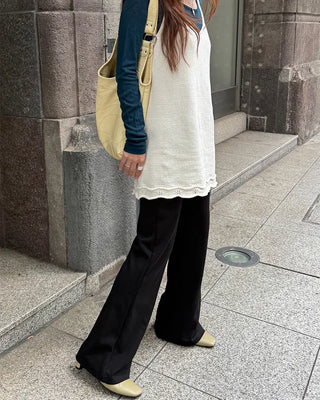 Bootcut Easy Pants
