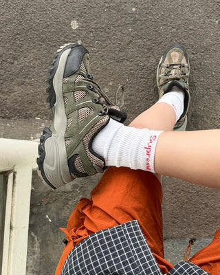 String cargo shorts