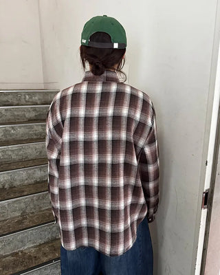 (Unisex) Modern Check Shirt