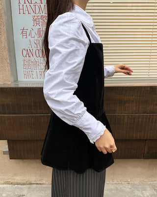 Ribbon Sleeveless Bustier