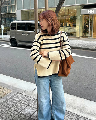 Striped Oversized Knit
