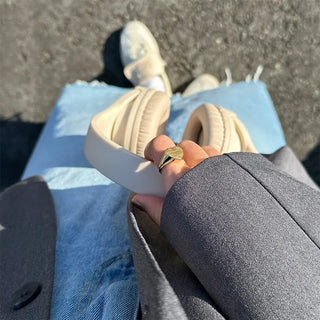 Bordeaux Heart Ring