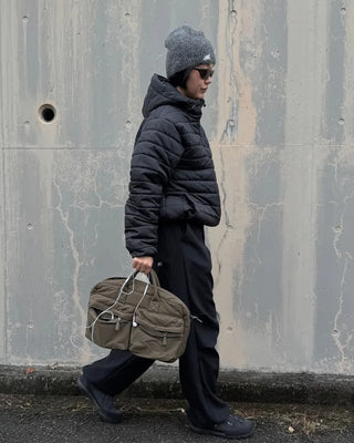 Double-zip padded jumper