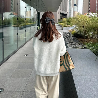 Loose-fit cardigan
