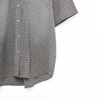 Vintage Wash Check Short-Sleeve Shirt