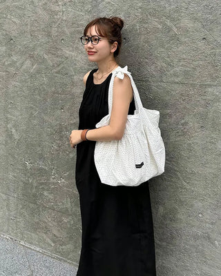 Dot Shirring Eco Bag