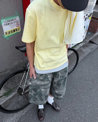Colored cropped t-shirt