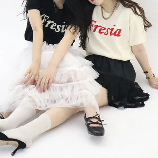 (ORIGINAL) Freesia Short Sleeve Knit
